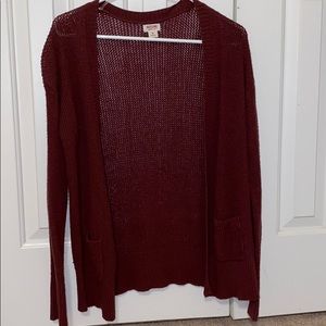 Maroon Mossimo Cardigan from Target